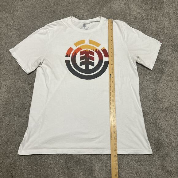 Element Skateboarding T-Shirt White Streetwear Size XL - Picture 4 of 5